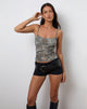 Image de Sunala Cami Top in Mesh Forest Camo