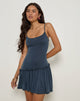 Image de Suvi Cami Mini Dress in Ocean Storm