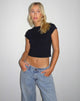 Image de Tinsi Baby Tee en noir
