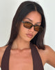 Image de Sorello Sunglasses in Black with Orange Lenses