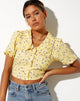 Image de Tucci Top in Wild Flower Lemon Drop