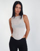 image de Tyla Knitted Top in Oatmilk