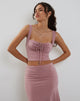 Image de Ulani Crop Top in Dusty Pink