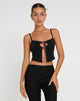 Image de Velda Crop Top in Black