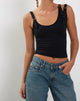 Image de Verity Vest Top in Black