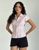 Image de Wilmot Blouse in Light Pink Poplin