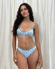 Image de Yinis Knicker in Blue Cluster Floral