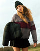 Image de Samara Sweatshirt in Cloudburst Oxblood Black