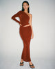 image de Tulus Maxi Skirt in Coffee Bean