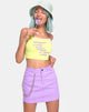 Image de Kamla Crop Top in Lime with Instafeed Text X Top Girl