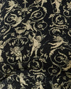 Chérubin baroque noir et or