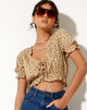 Image de Aley Crop Top in Washed Ditsy