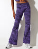 Image de Eda Flare Trouser in Desert Terrain Purple