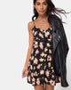 Image de Auvaly Slip Dress in Antique Rose Black