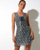 Image de Mini robe Avalie en Folk Floral