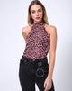 Image de Baja Bodice in Pink Cheetah