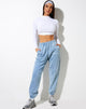 Image de Basta Jogger en bleu délavé Angel Energy Wings