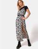 Image de Batis Maxi Dress in 90s Zebra