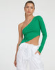 Image de Baylee Crop Top in Bush Green