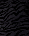 Flocage horizontal zébré noir