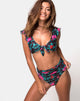 Image de la culotte de bikini Bev Floral Fling