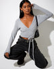 Image de Bianca Top in Grey Marl