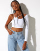 Image de Biase Crop Top in White