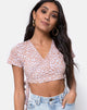 Image de Biaz Crop Top in Leopard Spot