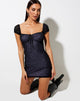 Image de Bigail Mini Robe en Dainty Daisy Flock