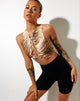 Image de Bima Crop Top in Tiger Brown