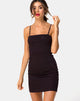 Image de la robe Boco à pois cubains rouge