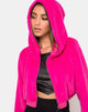 Image de Bomb Hoody in Fur Zip Magenta