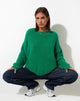 image de Bondy Jumper in Knit Kelly Green