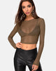 Image de Bonnie Top in Net Khaki