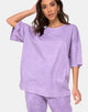 Image de Botec Tee en Purple Acid Wash