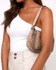 Image de Gigi Shoulder Bag in Snake Beige