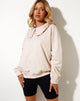 Image de Brie Sweatshirt in Stone