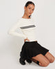 Image de Buana Long Sleeve Top in Ivory