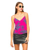 Image de Motel Slim Cami Top in Two Tone Floral Raspberry