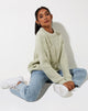 Image du pull Caribou en maille chunky Mint