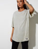 Image de Cocoon Tee in Ecru Angelo Label Embro