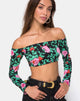 Image de Coga Crop Top in Flower Fling