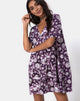 Image de Crosena Swing Dress in Purple Zodiac