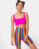 Image de Cycle Short in New Vertical Mixed Stripe