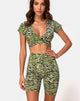 Image de Cycle Short en Zebra Fluro Green