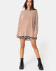 Image du pull-over pour papa en Chenille Tan