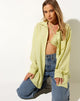 Image de Dael Oversized Shirt in Crinkle Sage
