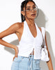 Image de Dapa Crop Top in White