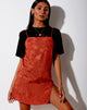 Image de Datista Robe à bretelles en satin rose Cuivre