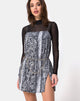 Image de Datista Slip Dress in Snake